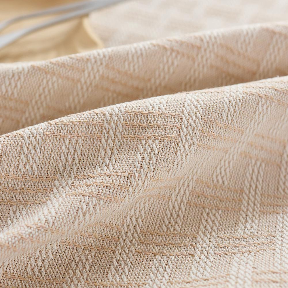 Cotton Linen Tablecloth Rustic Farmhouse Square Tablecloths Burlap Table Covers with Tassel for Kitchen Dinning Picnic Wedding