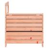 Garden Sofa with Armrests and Side Table Solid Douglas Fir Wood
