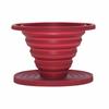 2 Stück faltbarer zusammenklappbarer Kaffee-Dripper Silikon-Kaffee-Filter-Dripper Büro