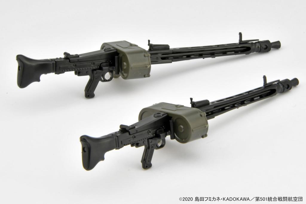TOMYTEC Little Armory LASW02 Witches ROAD To MG42S of Unpainted Assembly Runner Kit 328858 1/12 "Strike BERLIN" (Set 2)