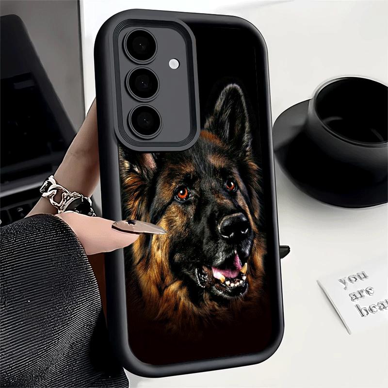 Phone Case for Samsung Galaxy S26 S25 Ultra S24 FE German Shepherd Dog Shell S23 Plus S22 + S21 S20 5G Soft Silicone Funda