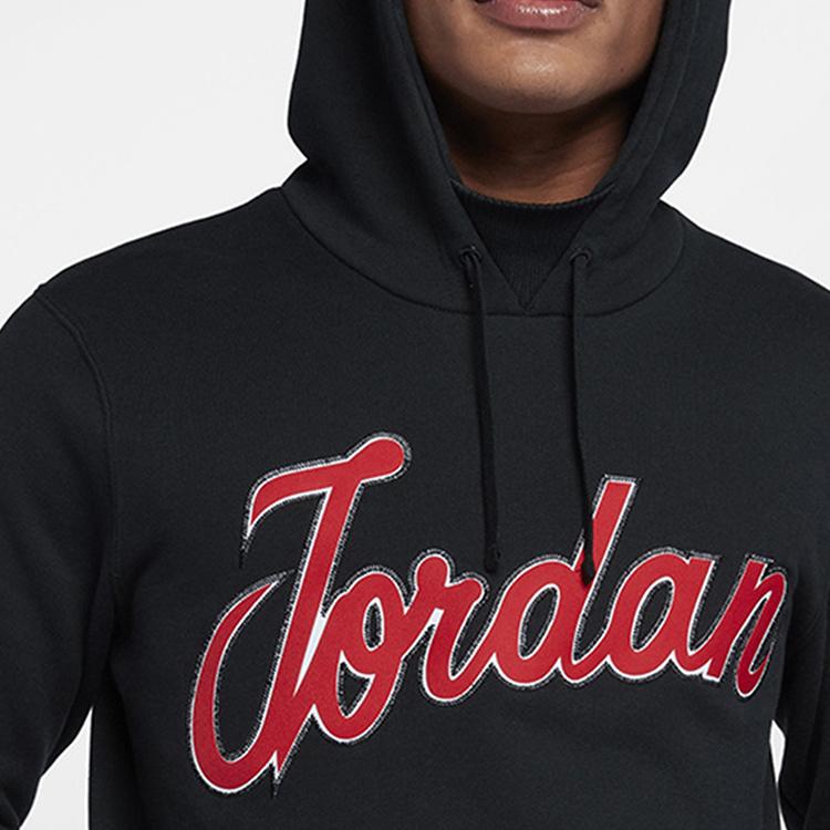 Jordan Sportswear Oversized Hoodie Men Activewear Black BQ5181-010