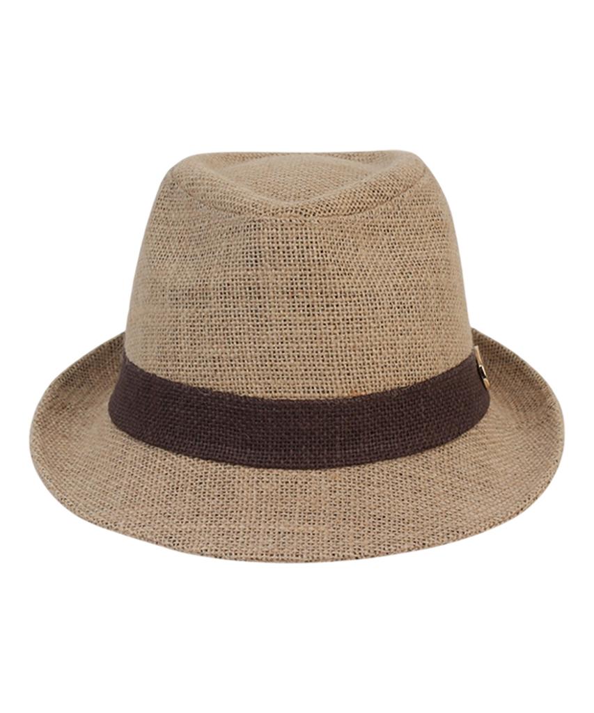 Yunibeosyeolkemiseuteuli Bu Br Line Linen Fedora Summer Fedora