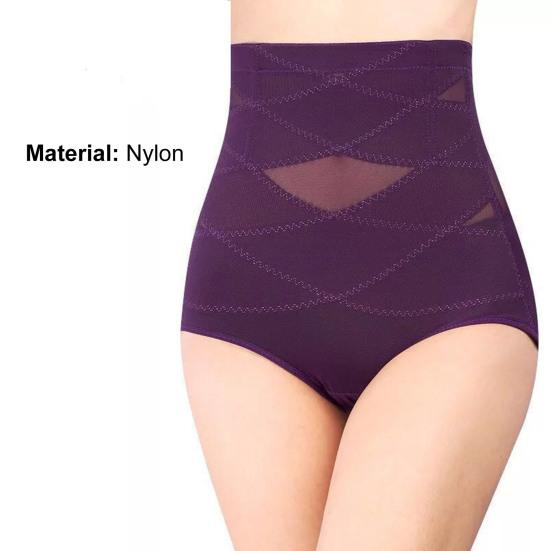 Cross Bandage High Elasticity Women Underpants Butt Lifter High Waist Shapewear Control Slimming Underwear
