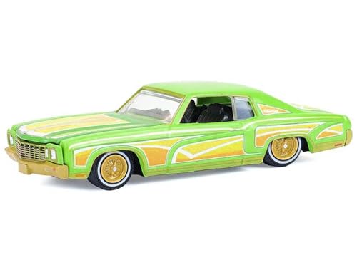 Greenlight 1/64 Scale Chevy Monte Carlo Lowrider 1970 Michael Heralda Special [Parallel Import]
