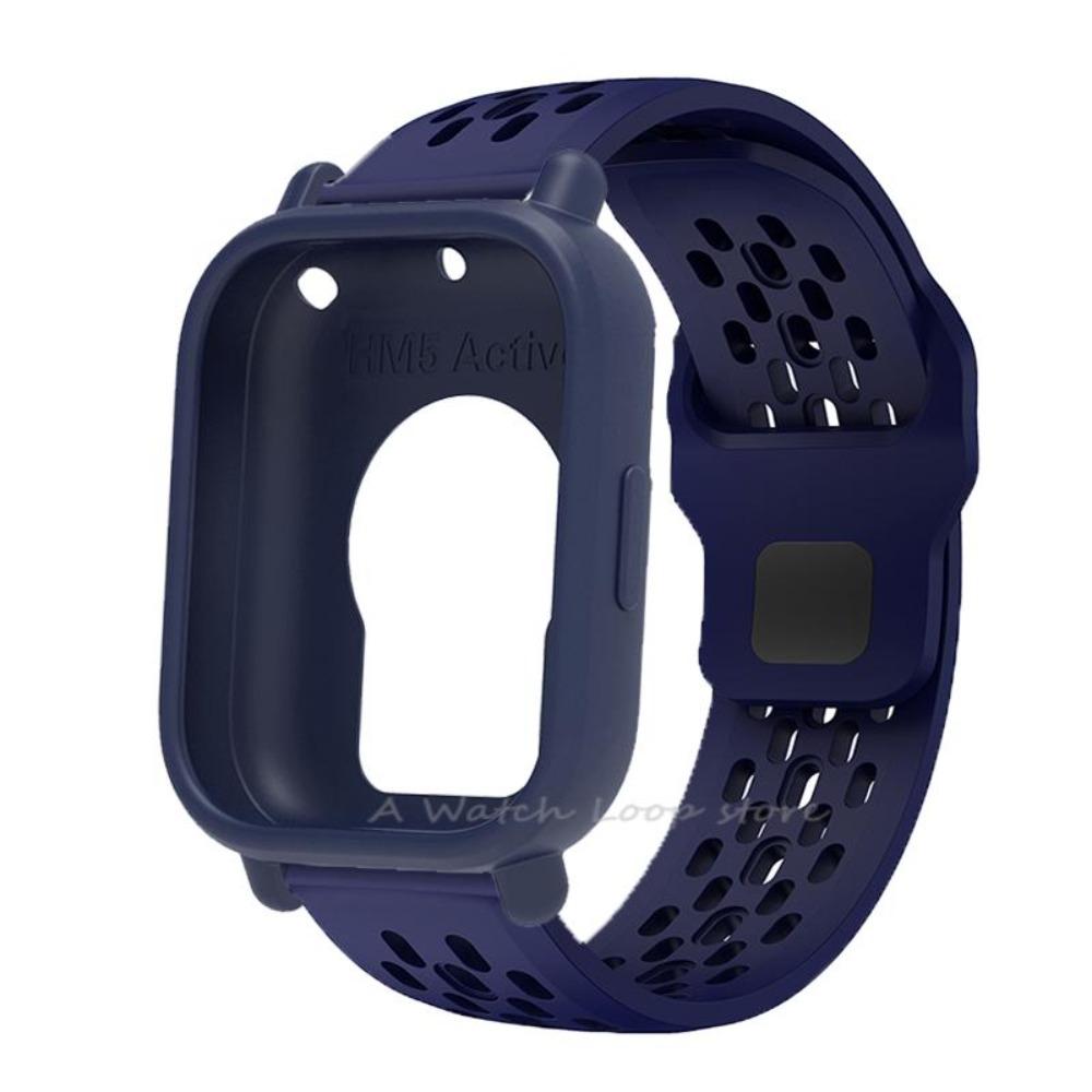 Band+Case For Redmi Watch 5 Active Silicone Strap Cover Sport Wristband Correa For Redmi Watch 5Lite Band Shell Suit Accessories