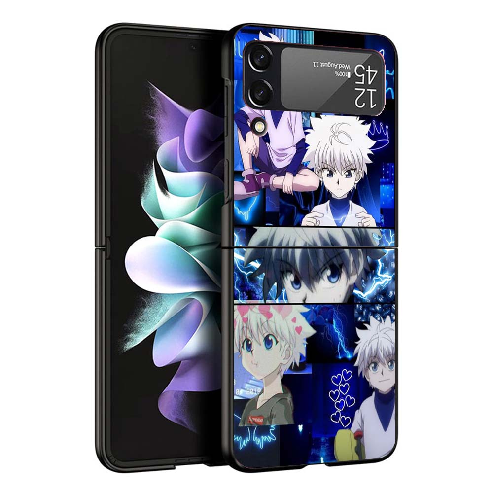 

Anime HunterX Phone Case For Samsung Galaxy Z Flip7 Flip6 5G Flip5 Flip4 Flip3 ZFlip 7 6 3 4 5 Shockproof Back Cover Galaxy Z Fl Samsung Z Flip 6
