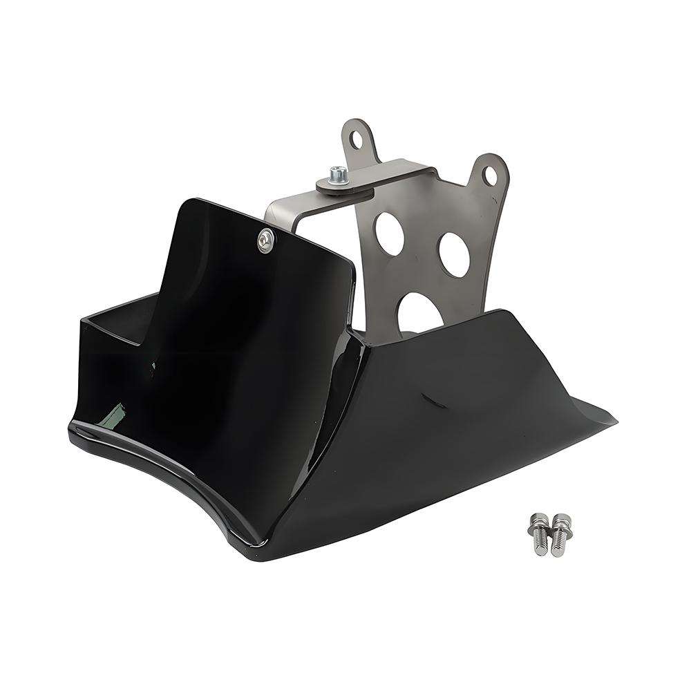 

FOR HARLEY SOFTAIL STREET BOB FXBB BREAKOUT FAT BOY LOW RIDER FXBR FXBRS Model BLACK BACK FRAME CHIN SPOILER 2018-2025 2025 2025 чорний