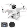 Remote Control Quadcopter, Headless Plane with Brushless Motor, 8K HD Dual Camere, Gesture Selfie, Altitude Hold and