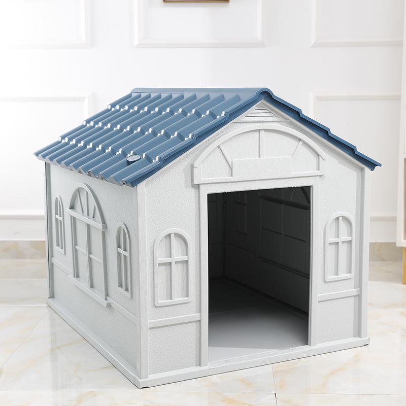 All-Season Waterproof Outdoor Dog House for Small To Large Dogs