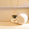 Fashionable New Design Graduation Commemorative Bachelor's Cap Necklace - Small-scale, Unique, Creative, and With A Sense of Design.