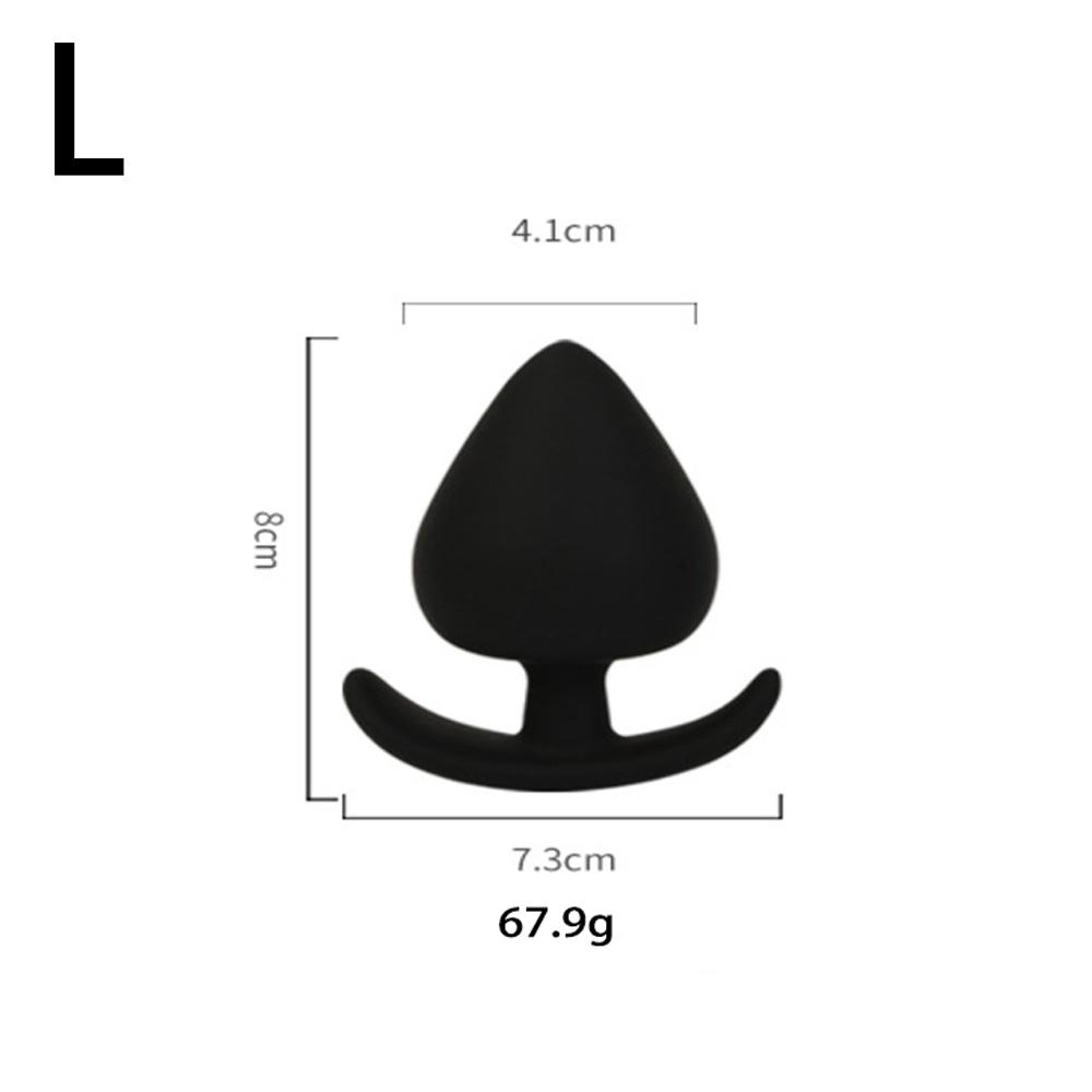 Silicone Anal Plug Dildo Bead Butt Plug G-Spot Stimulation Prostate Massager Trainer Dilator Adult Games Sex Toys for Men Women