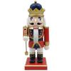 1PC 23cm Wood Christmas Nutcrackers Ornament Decorations Gift Walnuts King Soldiers Puppet Doll Decorations