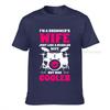 Im A Drummers Wife Funny Unisex Drummer Drumset Drum Set Tshirt Unisex Comfortable Unisex T Shirt Graphic Cotton Tops Tees Cool