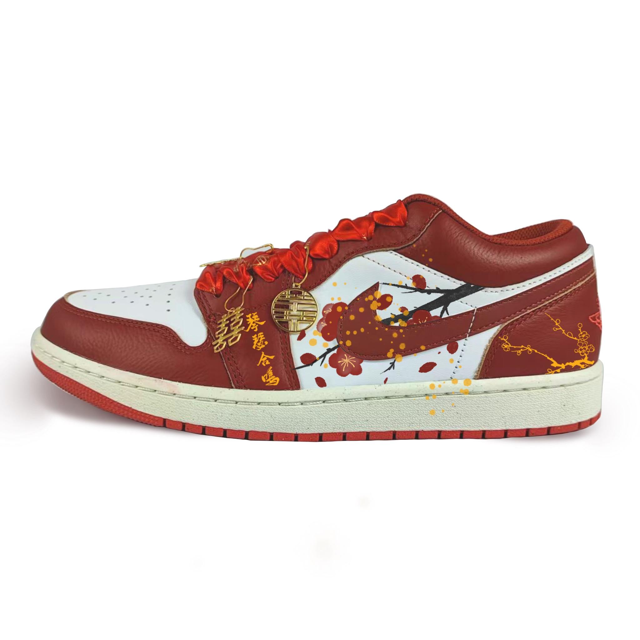 

Jordan Air Jordan 1 Abrasion Resistant Low top Vintage Basketball Shoes Women s White FJ3465-160(Team352-) 40