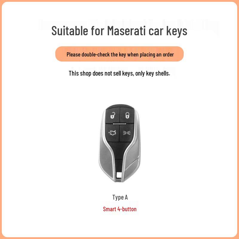 High-Grade Maserati Key Case for Women - Levante & Ghibli Models
