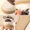 Kids' Genuine Leather Skate Shoes 2025: New Spring/Autumn Style with Star Design for Boys and Girls