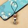 Phone Lanyard Resin Flower Phone Charm Phone Pendant Keychain Charm Keyring Accessories Gift for Women Men
