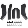 5Pcs ABS Material Universal Car Front Bumper Separator Bumper Lip Body Kit Duck Lip Separator For Subaru BRZ Car Accessories