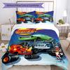 3pcs Truck Bedding Set Duvet Cover Closure Includes 1 Duvet Cover & 2 Pillowcases, Soft and Comfortable for All Seasons.