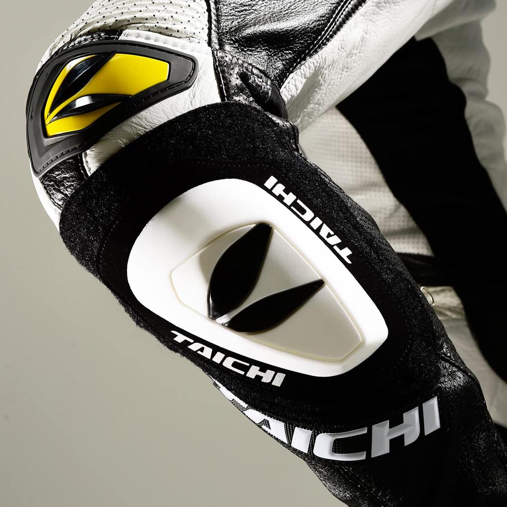 RS TAICHI Knee Sliders for Racing Left and Right Set (Black) Suits, [NXV015]