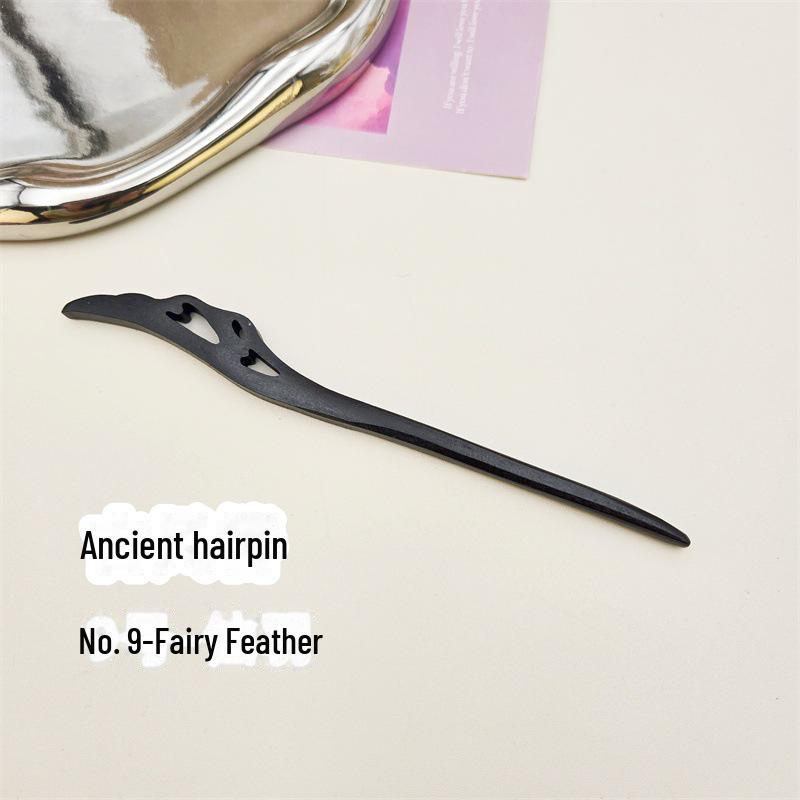 

Элегантная шпилька из черного дерева: Современная простота в сочетании с древним китайским стилем 26