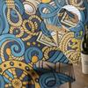 Cartoon Nautical Doodles przezroczyste zasłony do salonu przezroczysta tiulowa zasłona okienna sypialnia kuchnia Home Decor welon zasłony