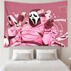 Art the Clown Terrifier1 Tapestry for Bedroom Aesthetic Classroom Tapestries Wall Hanging for Living Room Dorm Office,Ideal Creative Gift