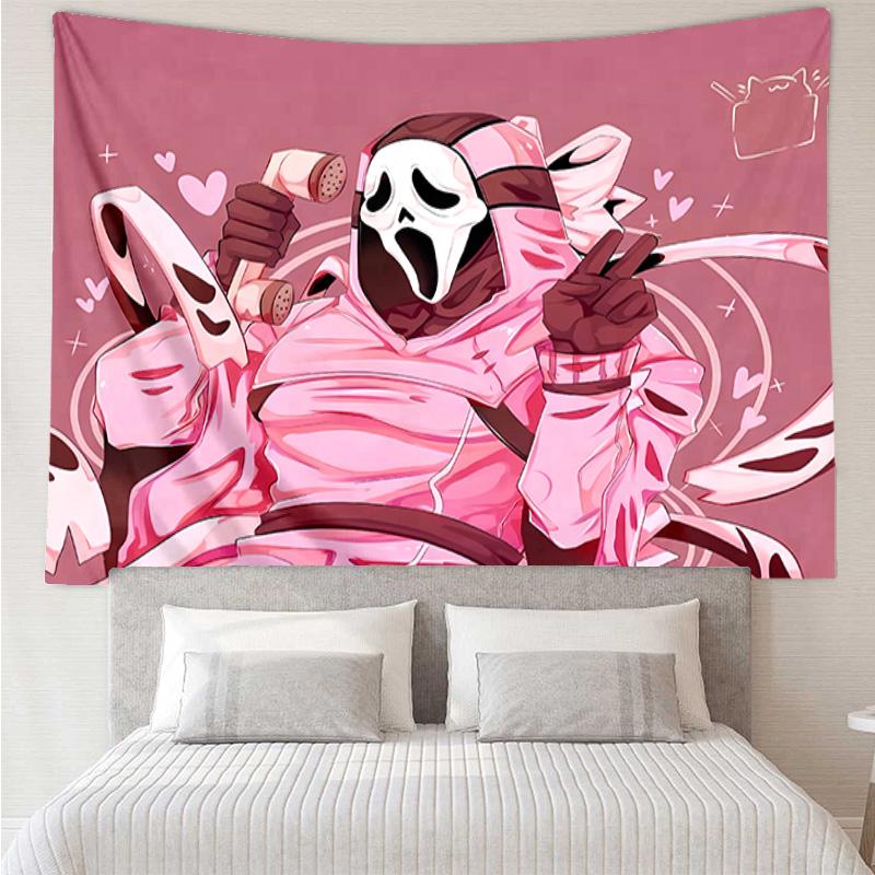 Art the Clown Terrifier1 Tapestry for Bedroom Aesthetic Classroom Tapestries Wall Hanging for Living Room Dorm Office,Ideal Creative Gift