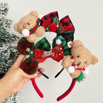 1Pc Reindeer Antlers Headband Christmas And Easter Party Headbands Deer Antlers Headband With Bells Cute Reindeer Ears Headband