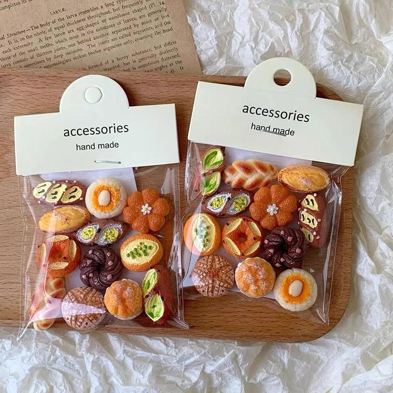 Adorable Food-Themed Fridge Magnets Kawaii French Bread Magnetic Photo Message Decals