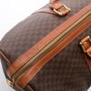 Used CELINE Madakam Boston bag PVC coated canvas leather Brown Used Women