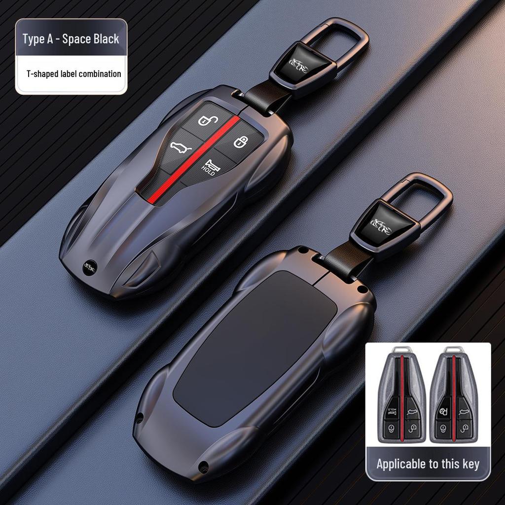 Protective Key Case Cover for Hongqi H5, H7, HS5, HS7 Models