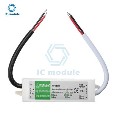 Wasserdichtes Netzteil IP67 AC 90-250V auf DC 12V LED-Treiber 10W 15W Schaltnetzteil für LED-Streifenleuchten