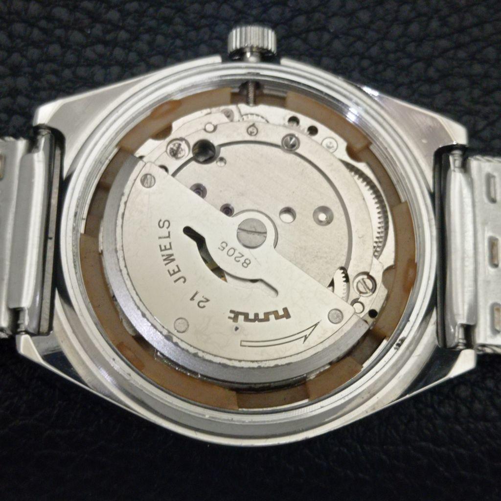 HMT SURAJ AUTOMATIC VINTAGE 8205 INDIAN MENS ORIGINAL DIAL WATCH a703288-1 R213a-a703288