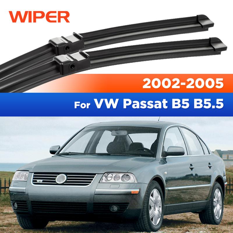 Для VW Passat B5 B5.5 2002 - 2005 Дворники LHD Передние щетки стеклоочистителя Лобовое стекло Щетка для окна 21 20  Левый руль VW Passat B5 B5.5