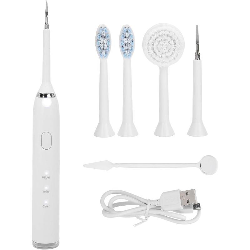Multi-functional Electric Toothbrush, Oral Douche with Brush Mirror for Ultrasonic Teeth Cleaner