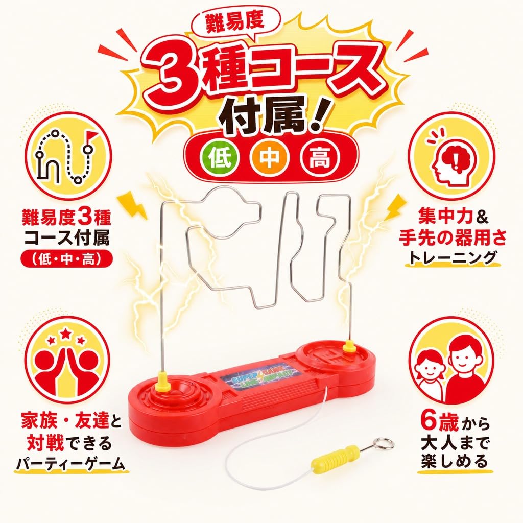 Hyack Electric Shock Game, Fun Party Toy, Electric Shock Game, Gift [Parallel Import]