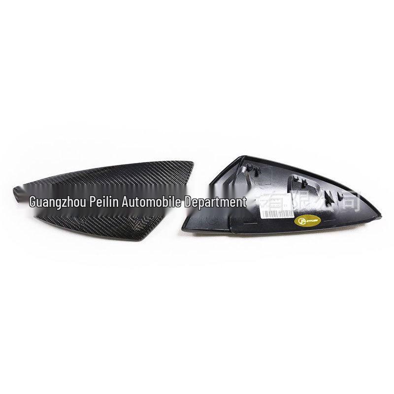 Real Carbon Fiber Horn-Type Rearview Mirror Cover for Modified Lexus ES, IS, LC, LS