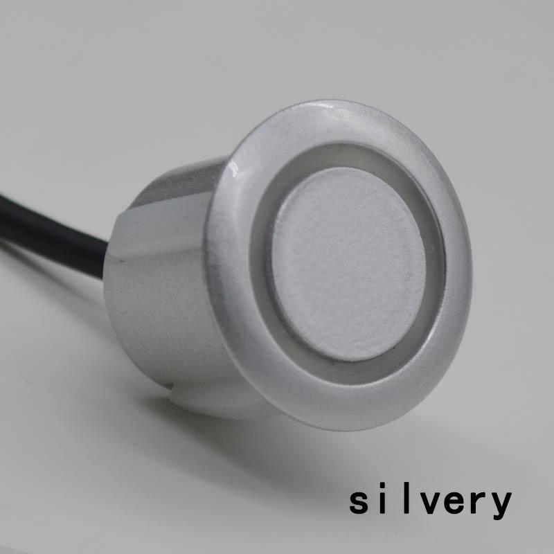 

Автомобильный датчик парковки автомобиля Радар заднего хода Электроника Автоматический детектор Комплект помощи при движении задним ходом Голосовой зуммер Парктроник 6 датчиков NY8080-6 серебряный