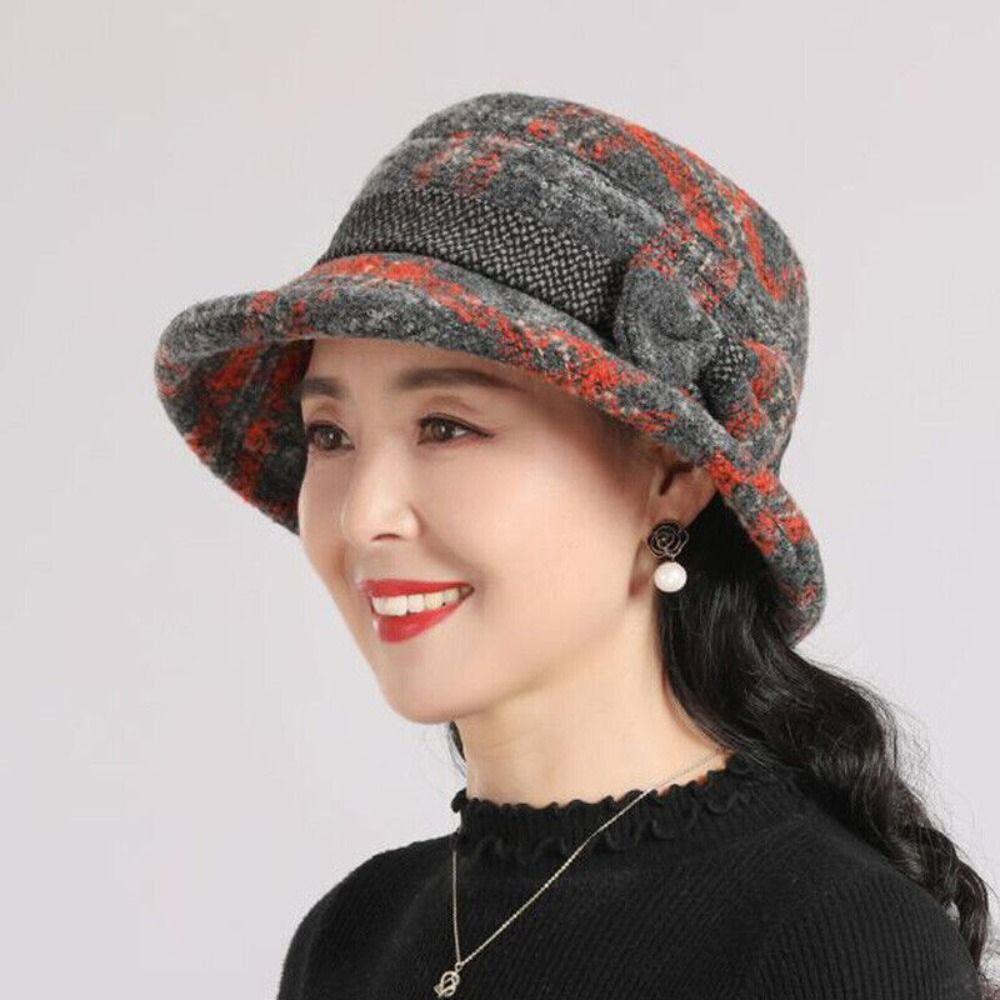 Warm Fisherman Hat Headdress Outdoor Cap Fashion Bucket Cap Winter