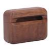 Wood Bluetooth Earphone Case Elegant Stylish Fine Polished Bluetooth Earbuds Protective Cover Case for IOS Pro Eaubuds