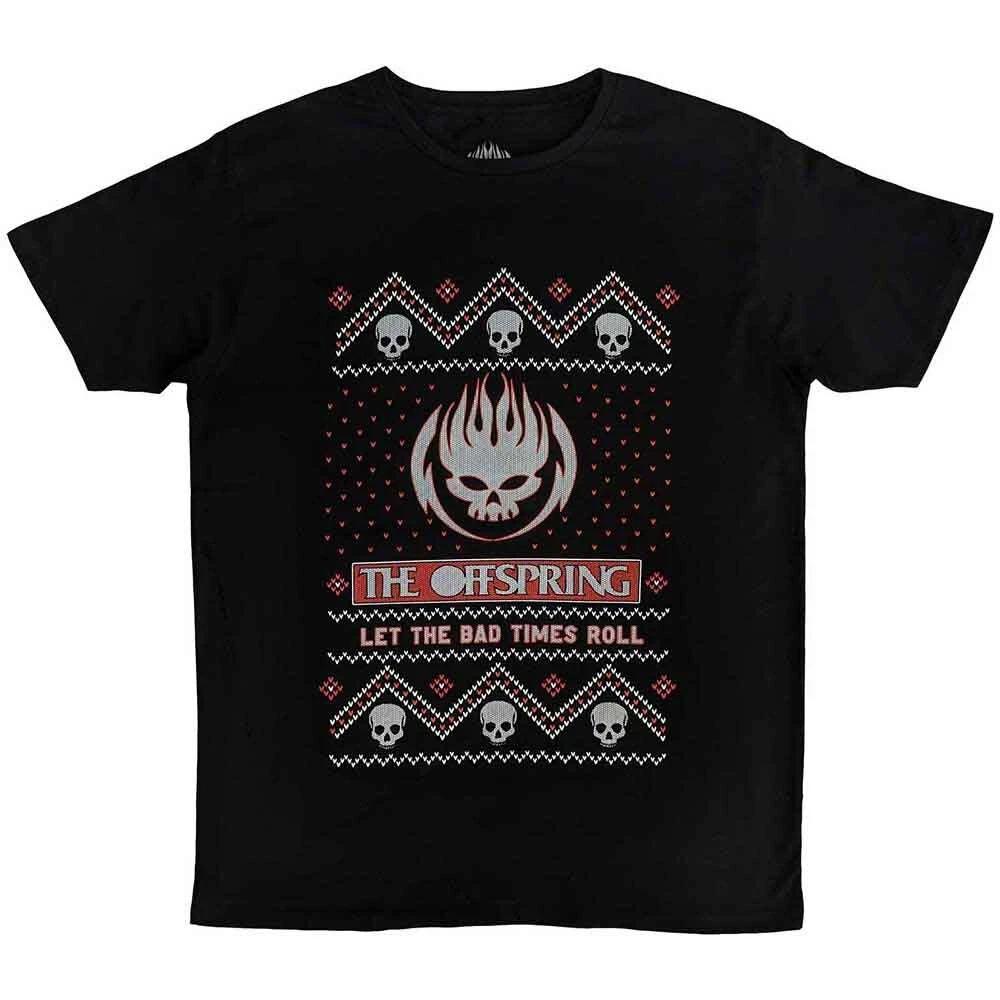 The Offspring Unisex T-Shirt: Christmas Bad Times (Medium) M