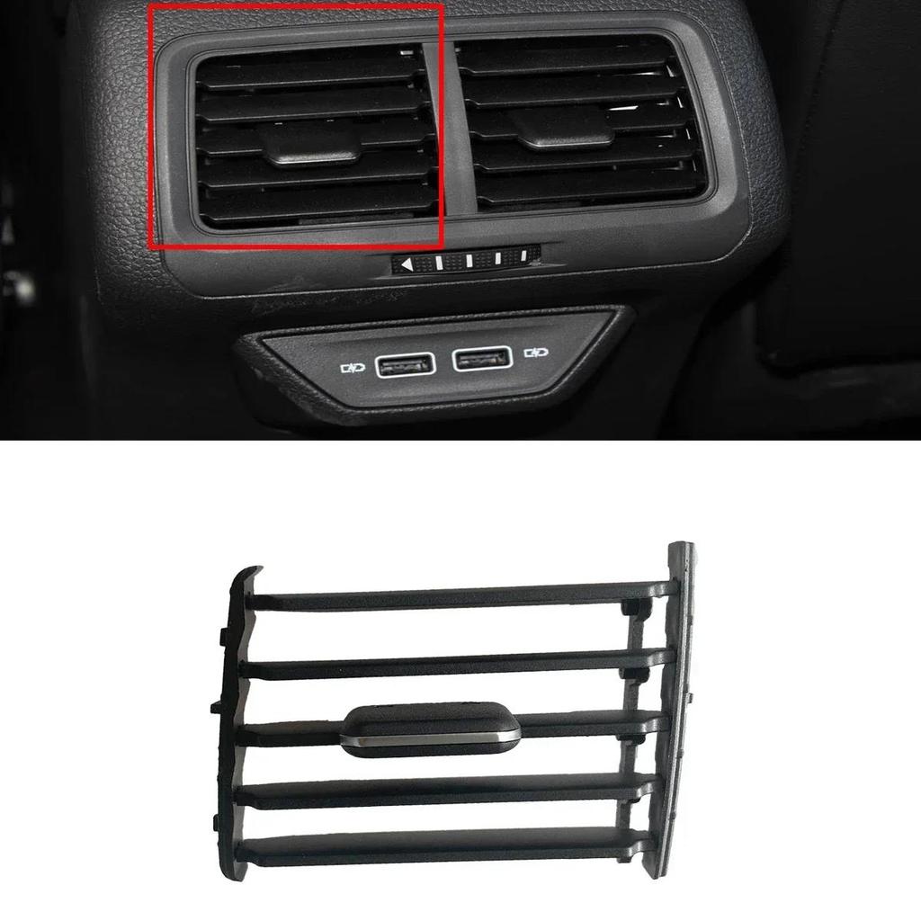 Für VW Golf 7 7.5 GTI R Line 2013-2020 1 2 Stück Neu Rücksitz Armlehne AC Luftauslass Gitter Lasche Klappclip Verkleidung