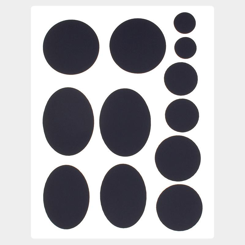 1Set Self-Adhesive Clothing Repair Patches Assorted Shapes Universal Durable Fabric Fixes For Down Jackets And Garments