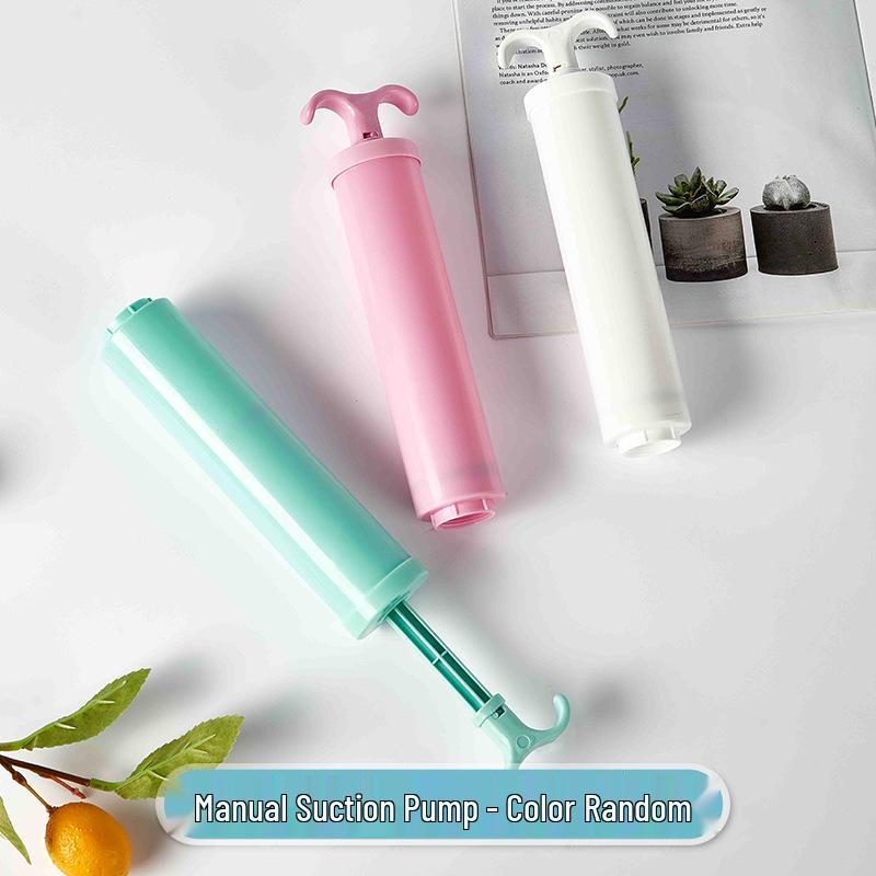Thick Transparent Vacuum Storage Bag for Duvets and Clothes - Electric Pump Compatible