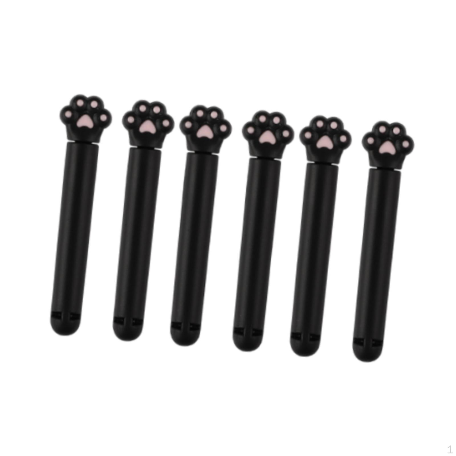 

6 шт. зажимов для герметизации пищевых пакетов, герметичный милый уплотнитель для сохранения свежести в холодильнике