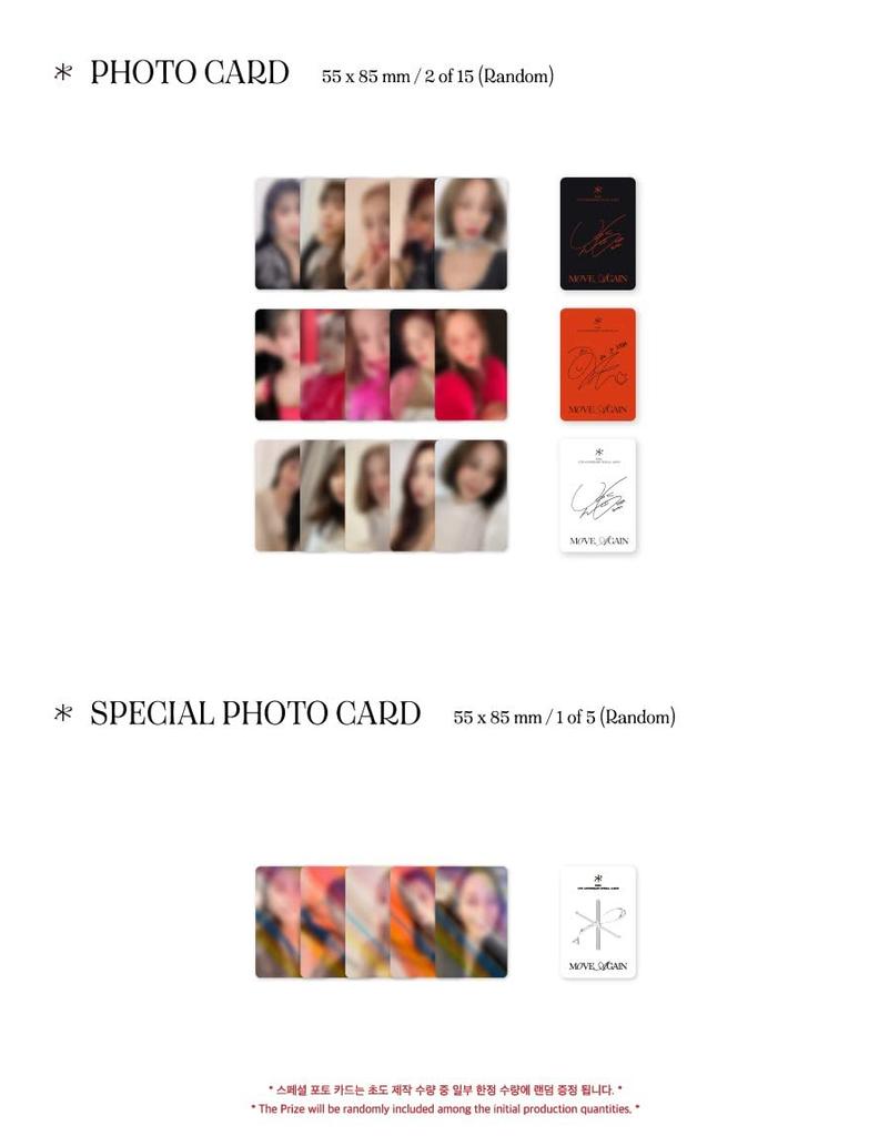 KARA 15th Anniversary Special Album "MOVE AGAIN" (Korean Edition)