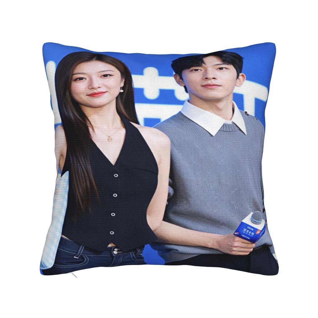 Jing Boran Sun Qian Luke Flora  Pillowcases  Kawaii Pillow Case For Living Room Sofa Custom Pillow Cover