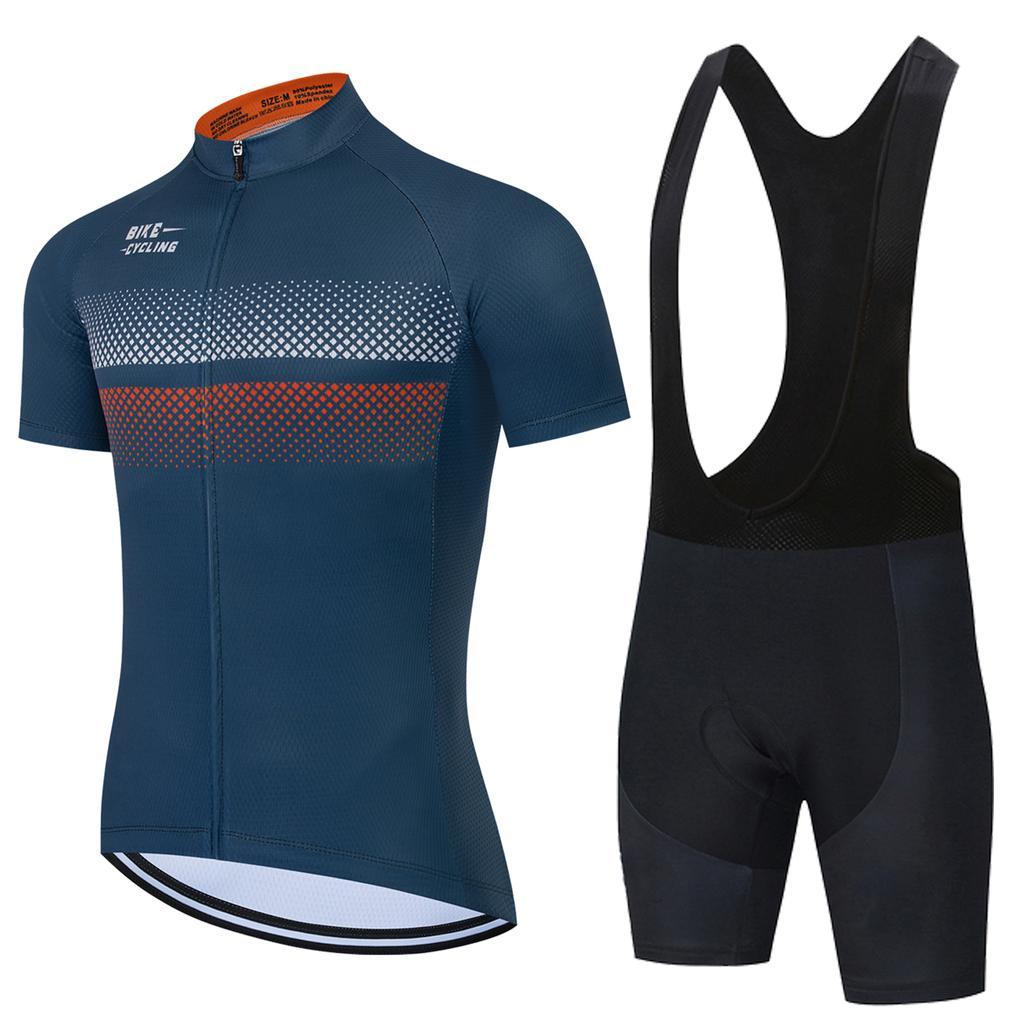 Men Short Sleeve Set Breathable Racing Sport MTB Bicycle Clothes Outdoor Bike Uniform 2026 Summer Breathable Cycling Suit Set